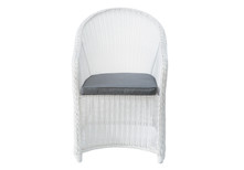 Fauteuil de jardin blanc Mykonos