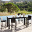 Tabouret chaise de bar Miami