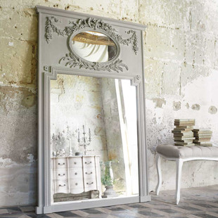 Miroir Mirano gris
