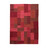 Tapijt Patchwork rood