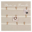 Cornice foto puzzle a clip con pizzo