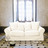 Canapé 3 places fixe ivoire <br />Bastide