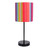 Tafellamp Summer Indische gestreepte stof