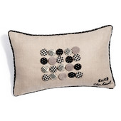 Cuscino Lady con bottone