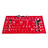 Tischset Frühstück rot <br /> - Set aus 6