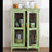 Buffet vitré vert Avignon