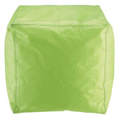 Puf de exterior verde Multico