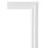 Napoli mirror, white 60x80