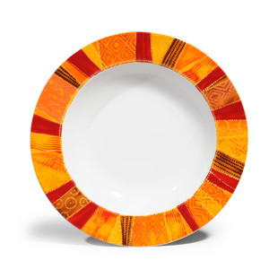 Assiette soupe Saga <br /> - Lot de 6