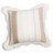 Housse de coussin Angélique multibandes