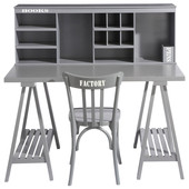 Bureau gris Campus