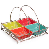 Panier 4 compartiments Cassis