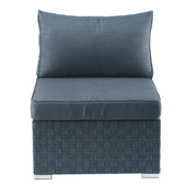 Charcoal gray return Square Garden
