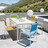 Fauteuil de jardin vert Hawai