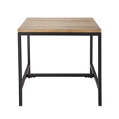 Mesa de cocina de estilo industrial cuadrada<br />Long Island