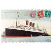 Ocean Liner canvas print