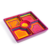 Gipsy 5 compartment appetiser dish