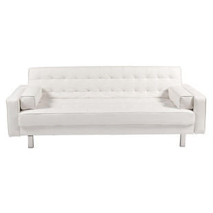 3-Seat Sofa Bed, in White Phoenix