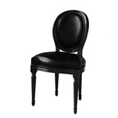 Silla negra  Louis