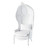 Fauteuil pvc blanc  Carrosse