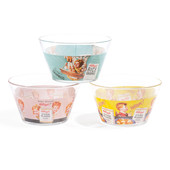 Assortment of 6 Kellogg’s cereal bowls