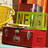 Green News magazine holder