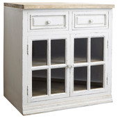 Lower cabinet, 80 cm, glazed Eleonore