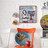 Chaise orange Bistrot