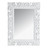 Specchio Rivoli bianco 90 x 120