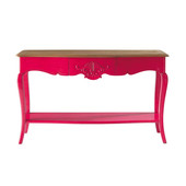 Consolle rosa Haute couture