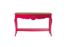 Konsoltisch rosa Haute couture