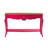 Console roze Haute couture