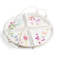 Panier apéro rond 4 coupelles Idylle