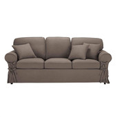 Sofa bed Taupe, 3/4 seat sofa bed  Butterfly