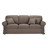 Schlafcouch 3/4-Sitzer, ausziehbar, taupe