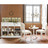 Chaise ivoire  Versailles