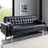 Divano nero a 3 posti
trasformabile<br />Phoenix