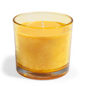 Bougie Verre jaune <br /> - Lot de 6