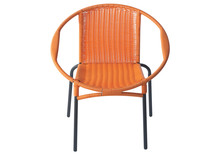 Fauteuil de jardin rond orange Rio