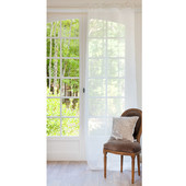 Cortina de lino crudo <br /> - Lote de 2