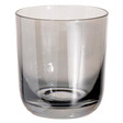 Polished grey Omega glass <br /> - Set of 6