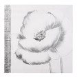 Tela Poppy argentata
