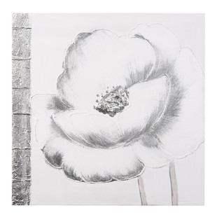 Silver Poppy print