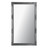 Miroir Enzo argent 83x143