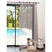 Tenda lino grigia <br /> - Lotto di 2