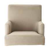 Housse de fauteuil de bar lin Lounge