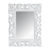 Specchio Rivoli bianco 70 x 90