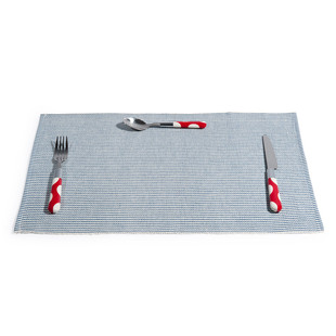 Set de table Joinville bleu <br /> - Lot de 6