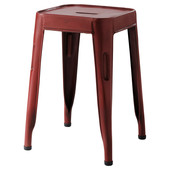 Tabouret rouge Jim