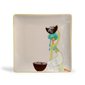 Ceylan dessert plate <br /> - Set of 6